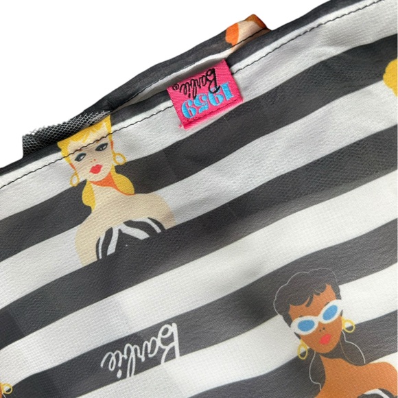 Barbie Black and White Striped Dress - Picture 3 of 7